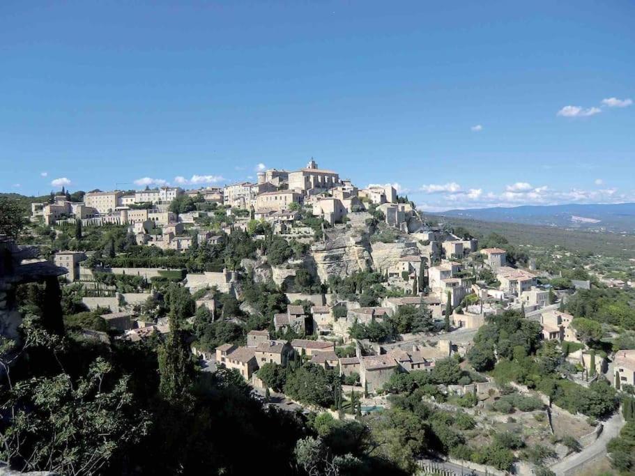 Soleil D'Ocre - Bastide A Roussillon Villa Roussillon en Isere Exterior foto